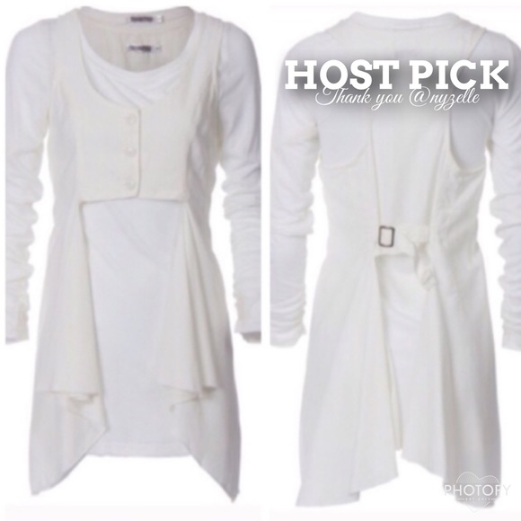 Monoreno Tops - ~2x HP~ MONORENO 2-Piece Long Sleeve Top W/Vest XS